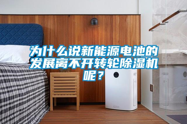 為什么說新能源電池的發展離不開轉輪除濕機呢？