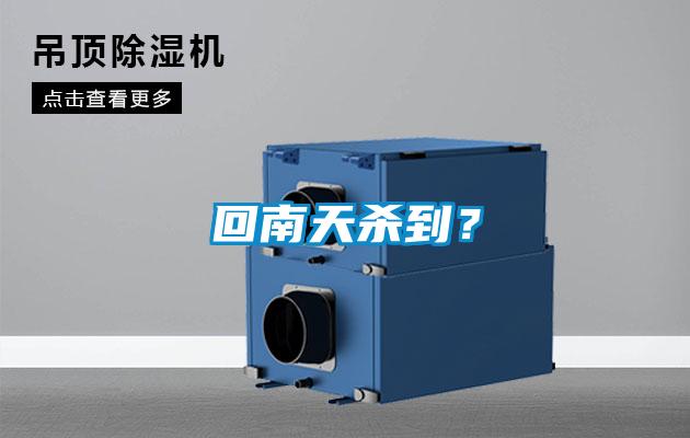 回南天殺到？