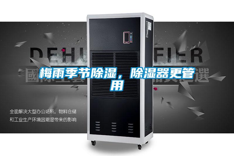 梅雨季節除濕，除濕器更管用