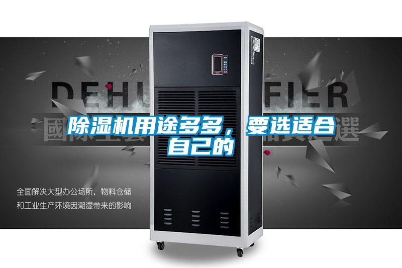 除濕機(jī)用途多多，要選適合自己的