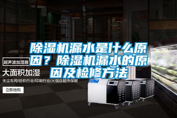 除濕機漏水是什么原因？除濕機漏水的原因及檢修方法