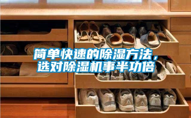 簡單快速的除濕方法，選對除濕機事半功倍