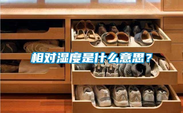 相對(duì)濕度是什么意思？