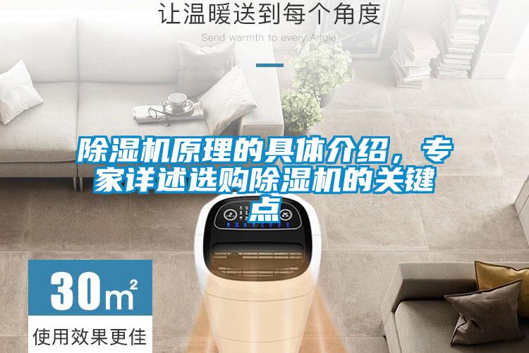 除濕機(jī)原理的具體介紹，專家詳述選購除濕機(jī)的關(guān)鍵點(diǎn)