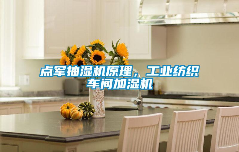 點(diǎn)軍抽濕機(jī)原理，工業(yè)紡織車(chē)間加濕機(jī)