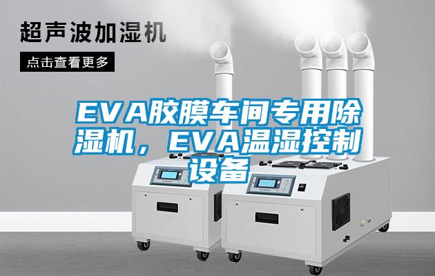 EVA膠膜車(chē)間專用除濕機(jī)，EVA溫濕控制設(shè)備
