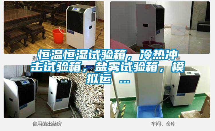 恒溫恒濕試驗(yàn)箱，冷熱沖擊試驗(yàn)箱，鹽霧試驗(yàn)箱，模擬運(yùn) ...
