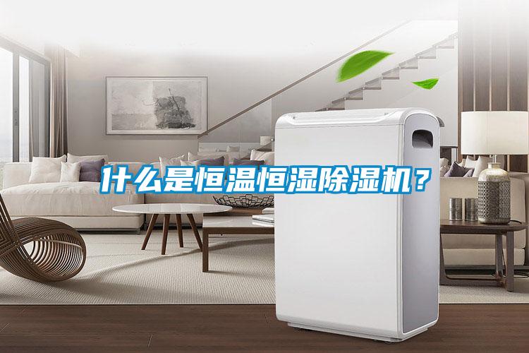 什么是恒溫恒濕除濕機？