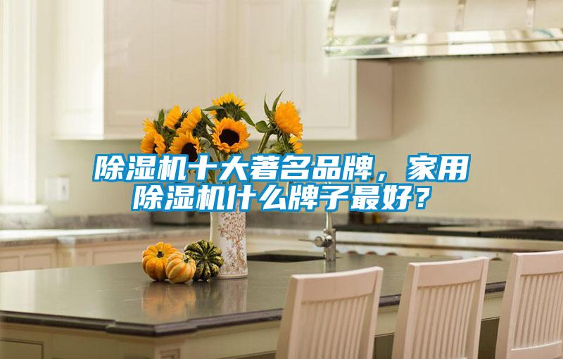 除濕機十大著名品牌，家用除濕機什么牌子最好？