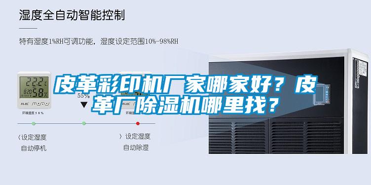 皮革彩印機廠家哪家好？皮革廠除濕機哪里找？