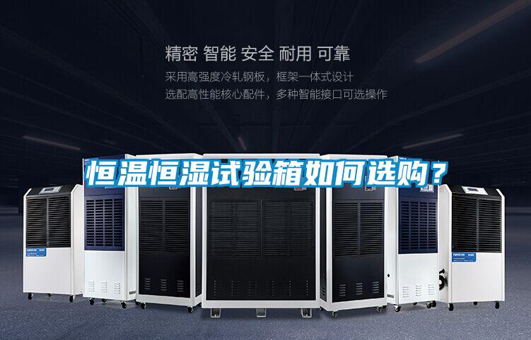 恒溫恒濕試驗(yàn)箱如何選購？