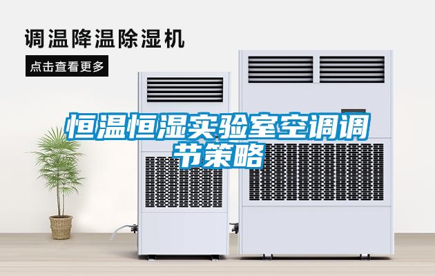 恒溫恒濕實(shí)驗(yàn)室空調(diào)調(diào)節(jié)策略