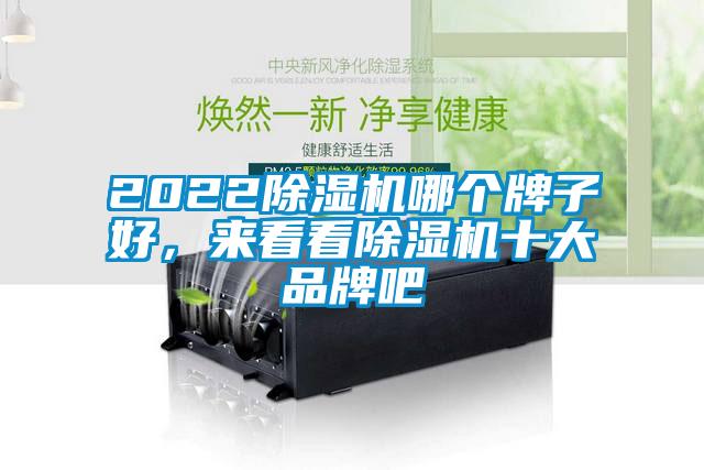 2022除濕機哪個牌子好，來看看除濕機十大品牌吧